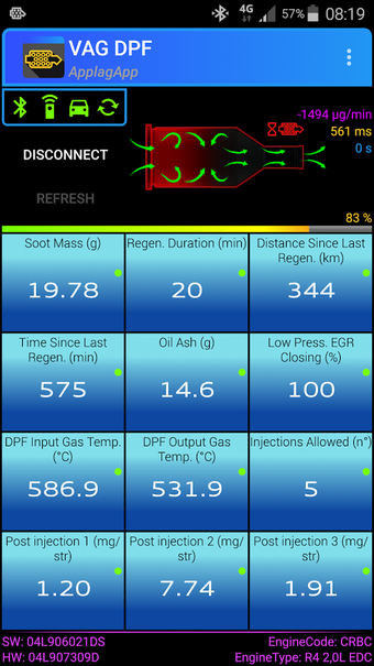 Imagen 2 para VAG DPF