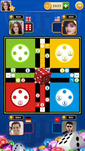 Imagen 2 para Super Ludo Multiplayer Ga…