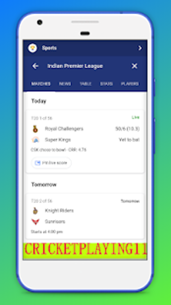 Image 0 for Cricket Playing11-Dream 1…