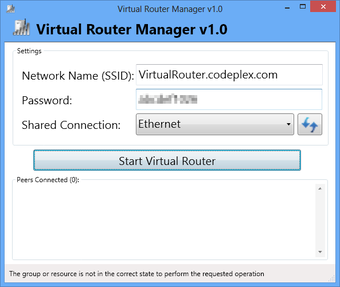 Image 0 for Virtual Router Manager