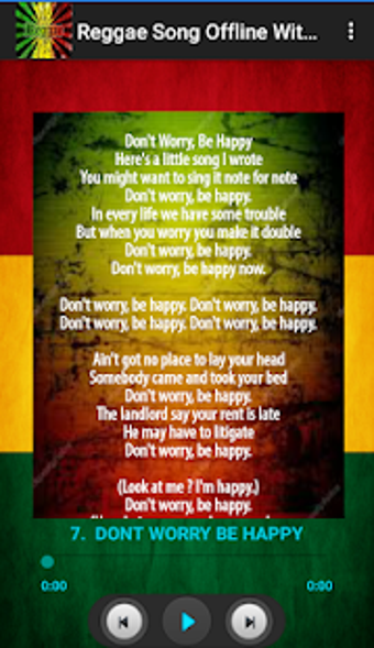 Image 1 for Reggae Song With Lyric (O…