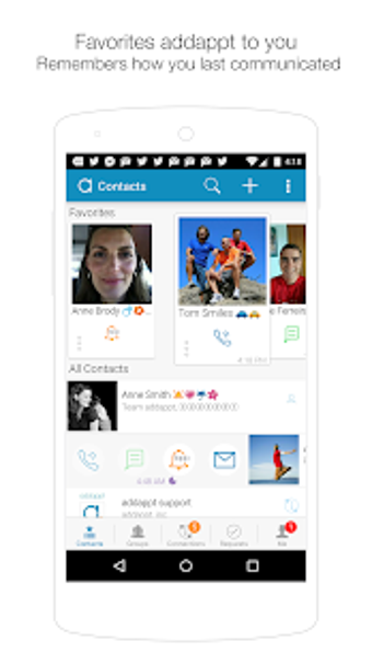 Image 2 for addappt: up-to-date conta…