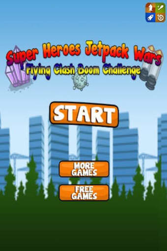 Image 0 for Super Heroes Jetpack Wars…