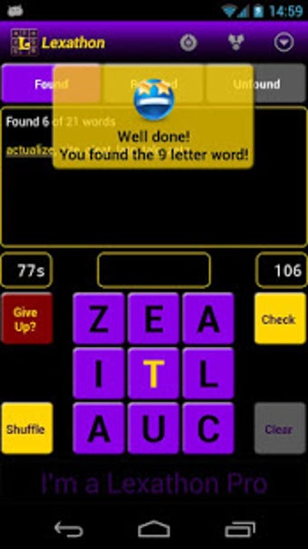 Image 3 for Lexathon word jumble