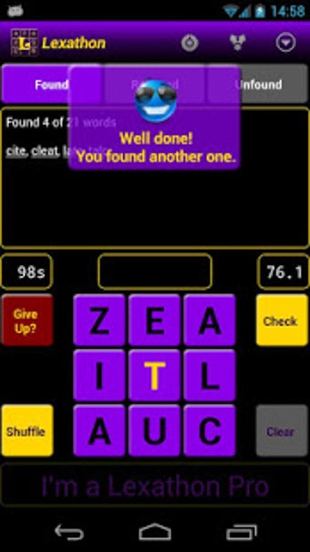 Imagen 1 para Lexathon word jumble