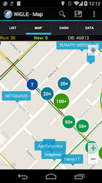 Image 0 for WiGLE WiFi Wardriving