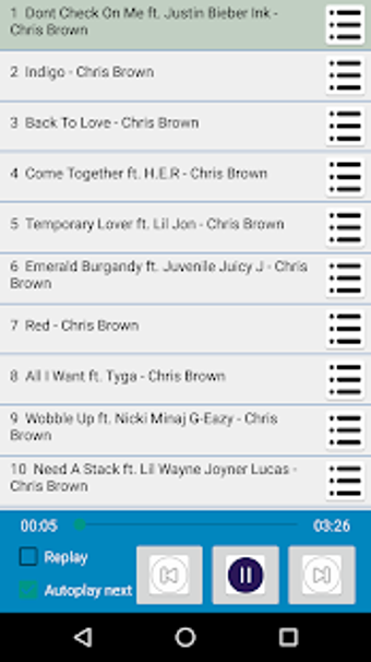 Image 1 for Chris Brown Songs Offline…