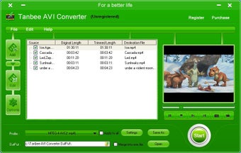 Image 0 for Tanbee AVI Converter