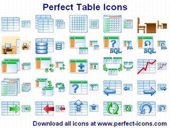 Imagen 0 para Perfect Table Icons