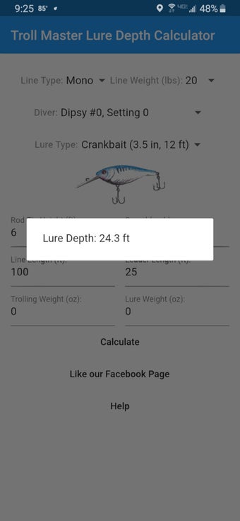 Imagen 2 para Troll Master Depth Calcul…