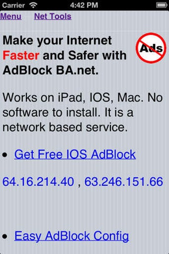 Image 0 for AdBlock and Network Tools…