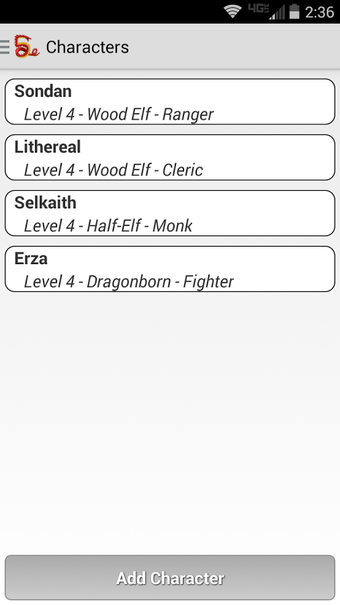 Imagen 2 para Squire - Character Manage…