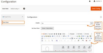 Image 7 for Magento 2 Size Chart