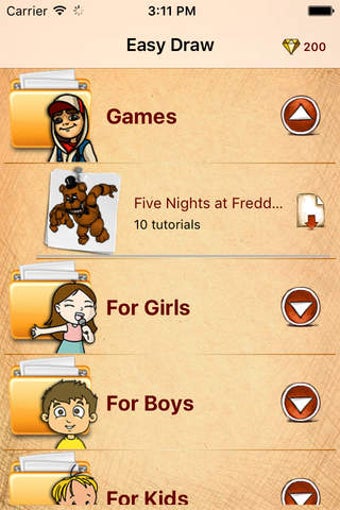 Image 0 for Easy To Draw For Five Nig…