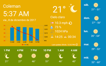 Imagen 1 para WhatWeather - Weather Sta…