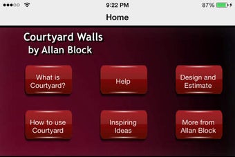 Image 0 for Allan Block Courtyard App