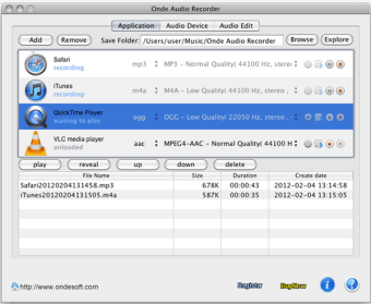 Image 0 for Ondesoft Audio Recorder