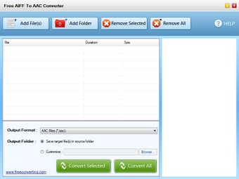 Imagen 0 para Free AIFF to AAC Converte…