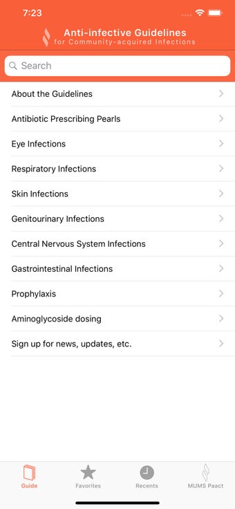 Image 2 for Anti-infective Guidelines
