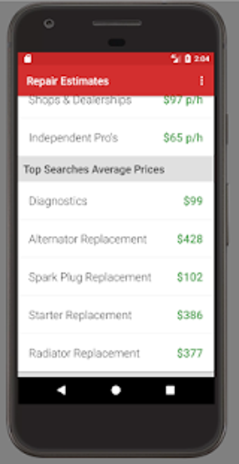 Image 0 for Car Repair Labor Estimate…