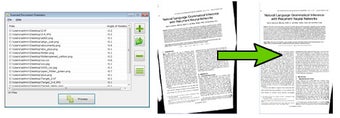Image 0 for Scanned Document Skew Fix…
