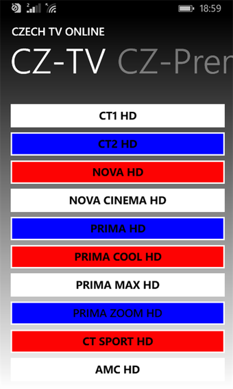 Imagen 0 para Czech TV Online for Windo…