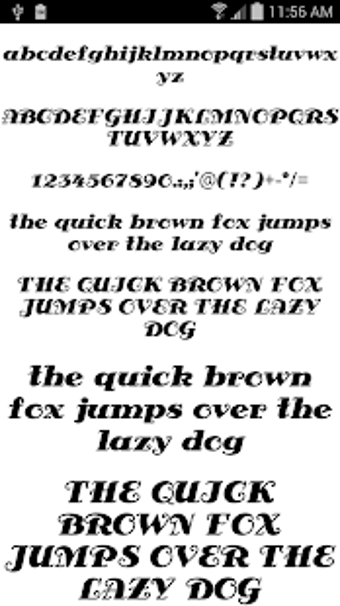 Imagen 0 para Fonts for FlipFont 50 #8