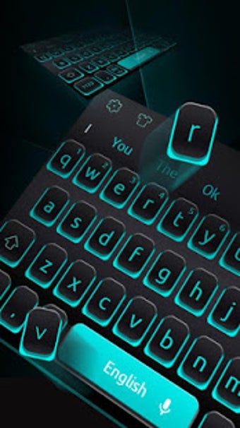 Image 2 for Blue Light Black Keyboard