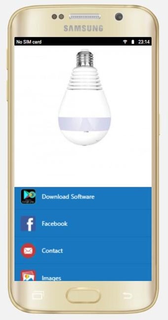 Imagen 1 para Panoramic CCTV Bulb Camer…