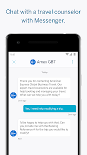 Image 1 for Amex GBT Mobile