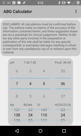 Imagen 0 para ABG Calculator: Blood Gas…