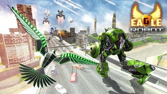 Imagen 1 para Flying Eagle Robot Transf…