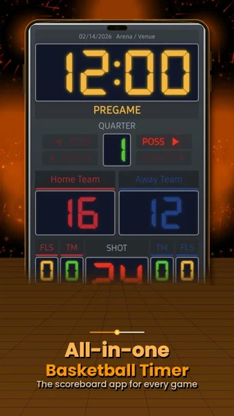 Image 0 for Basketball Timer & Scoreb…