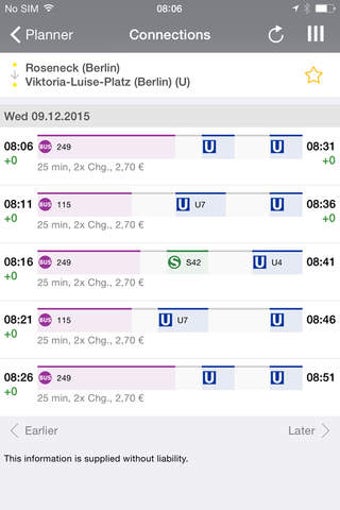 Imagen 0 para BVG FahrInfo Plus Berlin