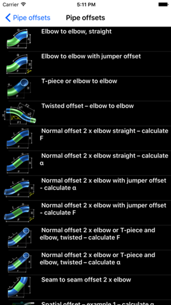 Image 3 for Pipe offset calculation