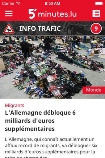 Image 0 for RTL 5minutes.lu - L'info …
