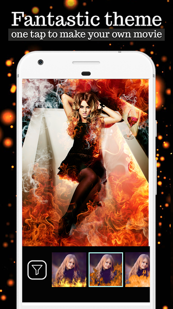 Imagen 1 para Fire Effect Photo Editor …