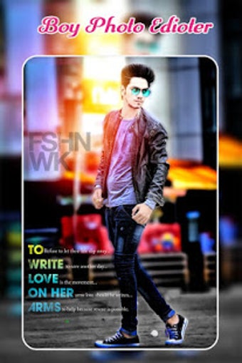 Image 0 for Boy Photo Editor