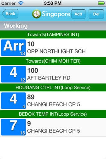 Imagen 0 para SG Next Bus Predictions