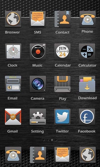 Imagen 1 para Classic Black Theme - ZER…