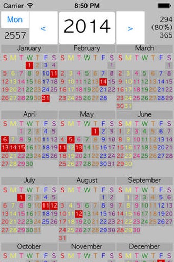 Image 0 for Calendar a year with Thai…