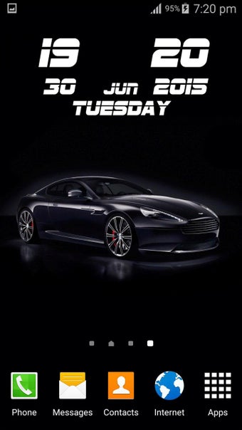 Imagen 0 para Cars Clock Wallpaper