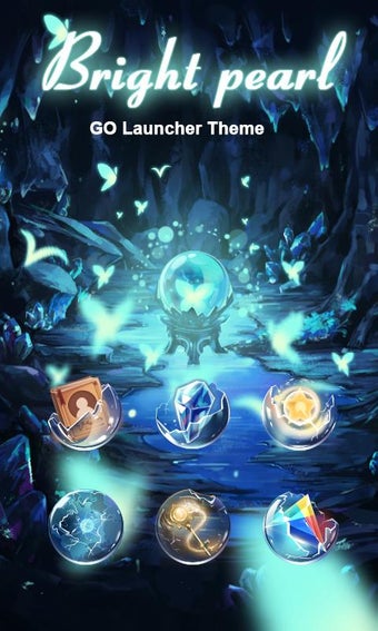 Imagen 1 para Bright Pearl GO Launcher …