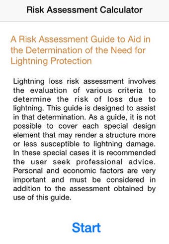Image 0 for Risk Assessment Calculato…