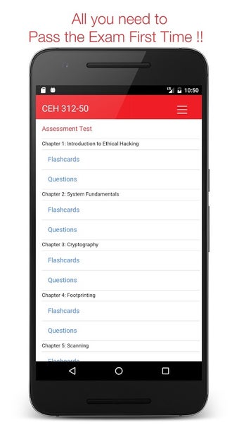 Imagen 2 para CEH v9 312-50 Study App