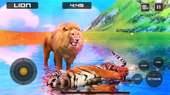 Image 0 for Lion Vs Tiger Wild Animal…