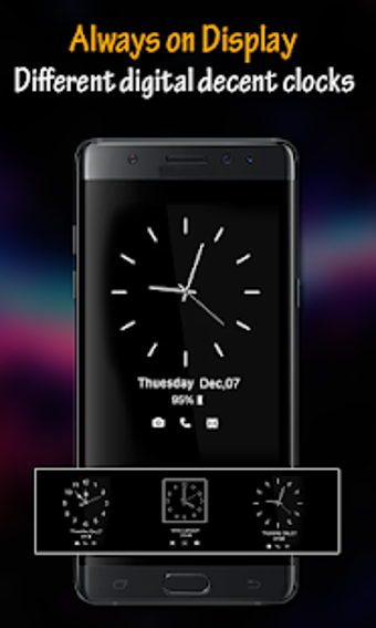 Image 0 for Amoled Clock Always on di…