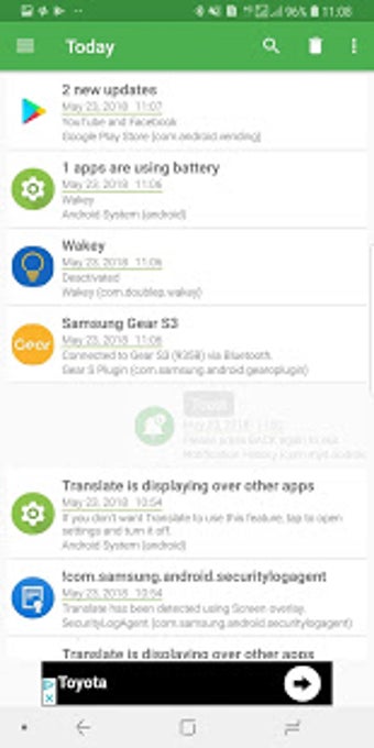Image 3 for Notification History