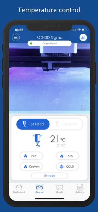 Image 1 for OctoPanel for OctoPrint