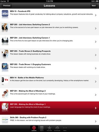 Image 5 for Business English App by B…
